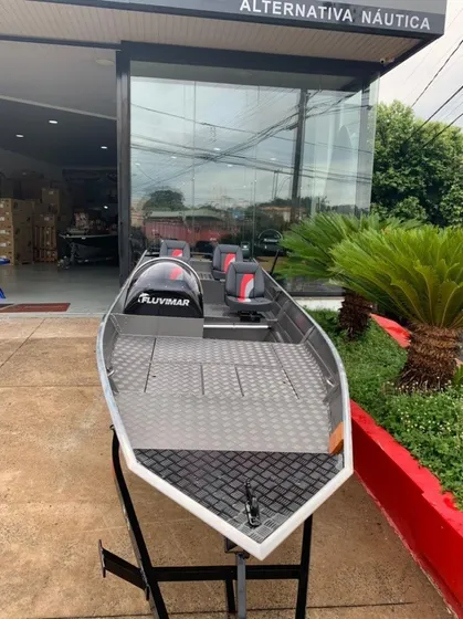 Lancha Fluvimar Bass Lx 5500 Merc. 50hp + Carreta Insc. Est.
