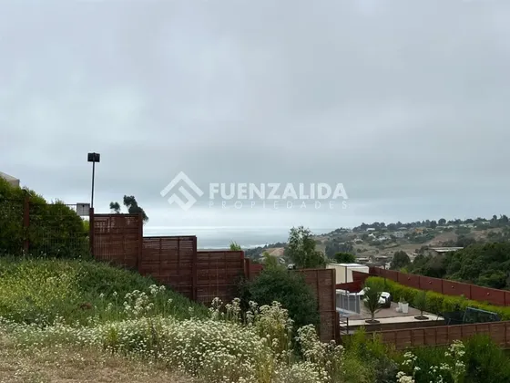 Terreno En Venta, Vista Al Mar, El Tabo, Quintero
