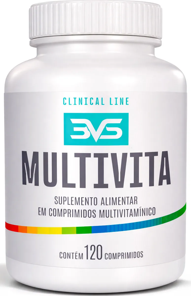 Multivitaminico de A a Zinco - Polivitamínico Com Fórmula Avançada E Concentrada - 120 doses