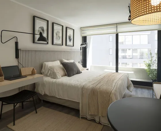 Departamento En Venta De 1 Dorm. En Ñuñoa