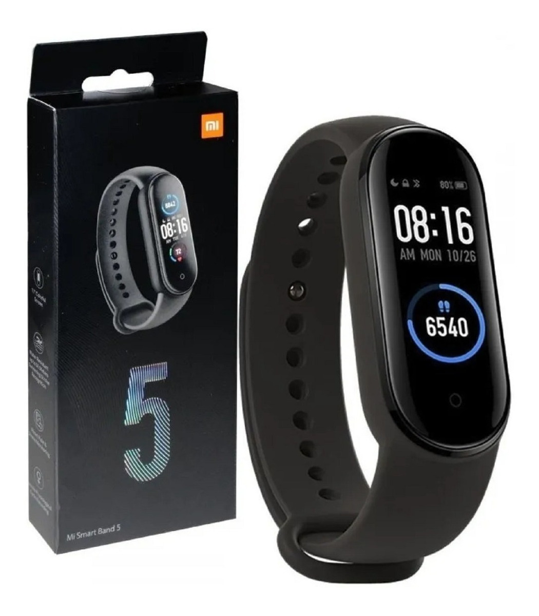 Relógio Smartwatch Feminino Xiaomi Mi Band 5 Original | Mercado Livre