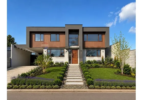 Hermosa Casa De Diseño Contemporáneo