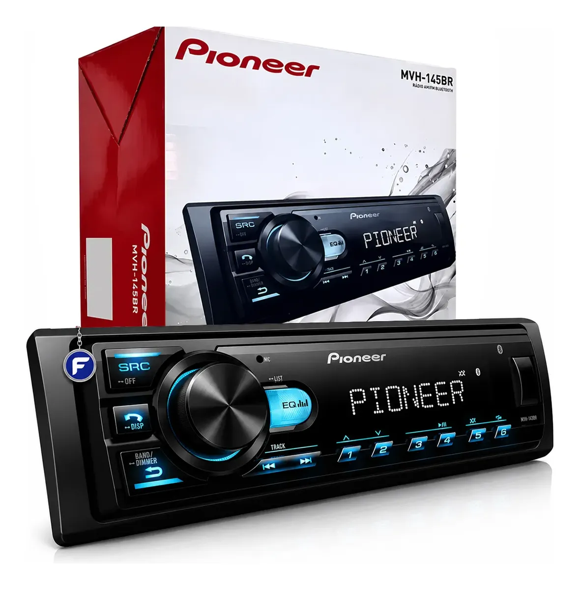 Som Automotivo Radio Pioneer Bluetooth Usb Lançamento Mp3