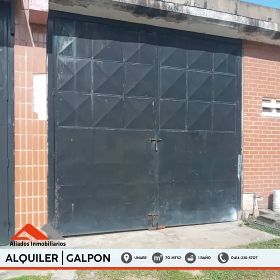 Galpon En Alquiler - Zona Unare 