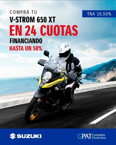Suzuki V Strom 650 Xt 0km 2025 Prendario 12 Ahora Permuta