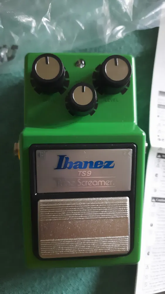 Pedal de efeito Ibanez Tube Screamer TS9 verde | Frete grátis