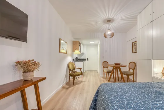 Alquiler Temporario Monoambiente Con Amenities