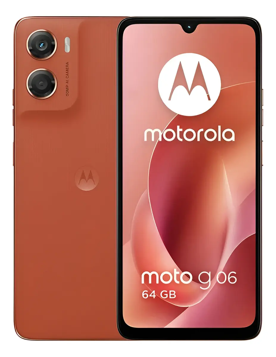 Motorola Moto G06 64gb - 4gb Ram Naranja