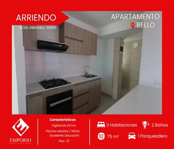 Arriendo Apartamento Bello