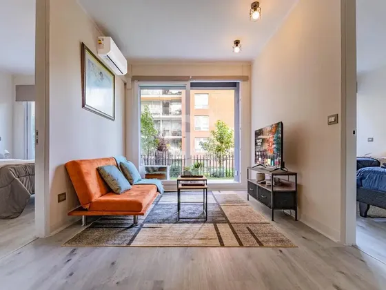 Moderno Departamento De 2 Dormitorios Y 2 Baños