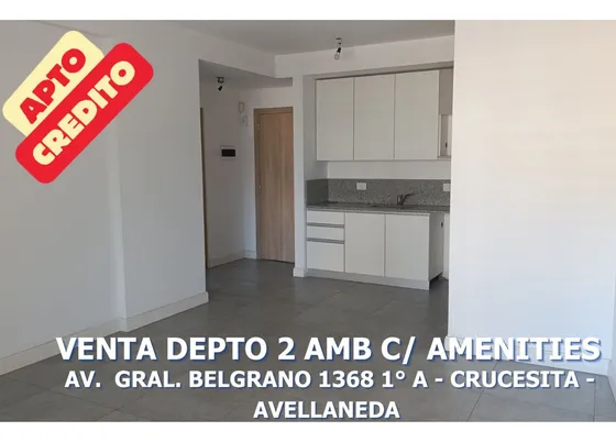Venta Departamento 2 Amb Crucesita Avellaneda
