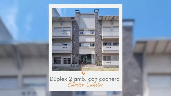 Departamento 2 Ambientes Venta Castelar Cochera
