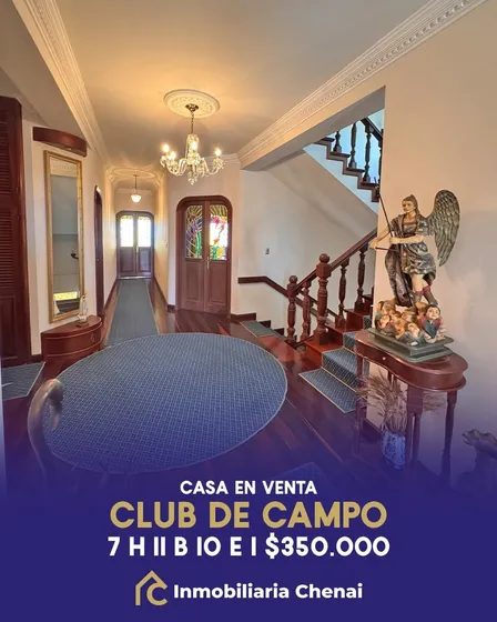 Hermosa Casa Ubicada En Club De Campo