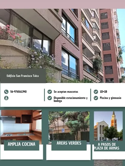 Dptos Disponibles Centro De Talca 