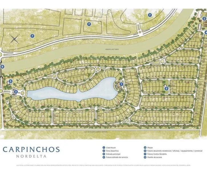 Lot for Sale in Carpinchos, Nordelta