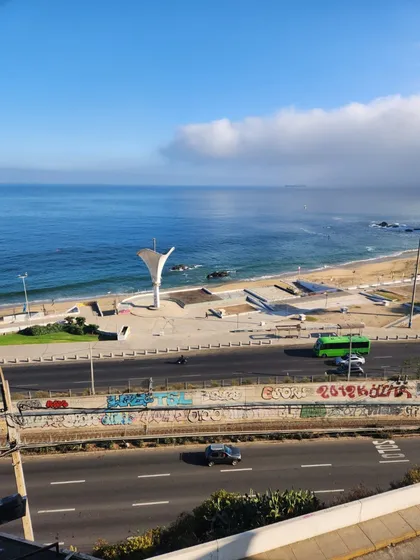 Recreo Depto Muy Solido Con Vista Al Mar.
