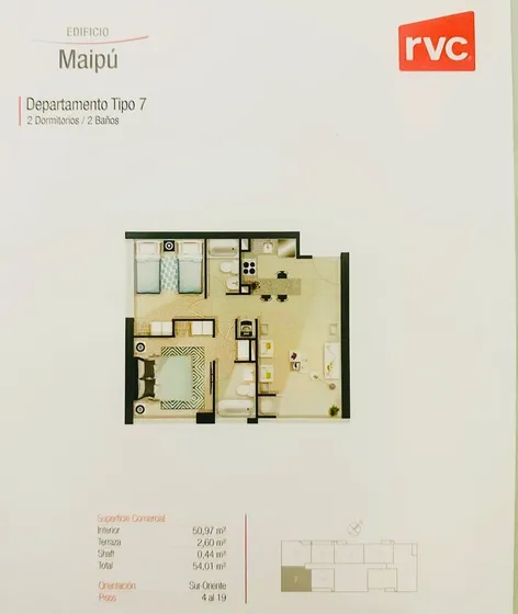 Se Vende Depto 2d 2b 1e 1b Sector Centro  (93926)