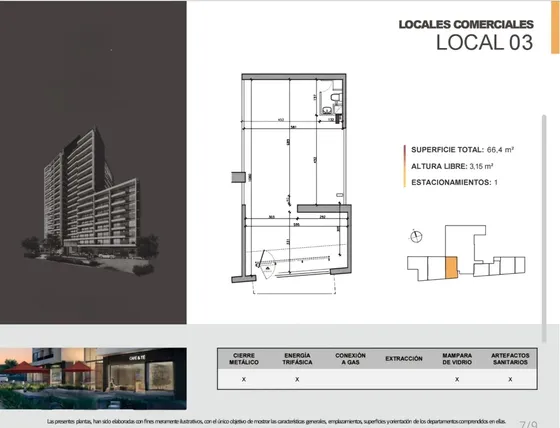 Excelente Local Comercial Arriendo , 66.40 Mts2 , Macul.