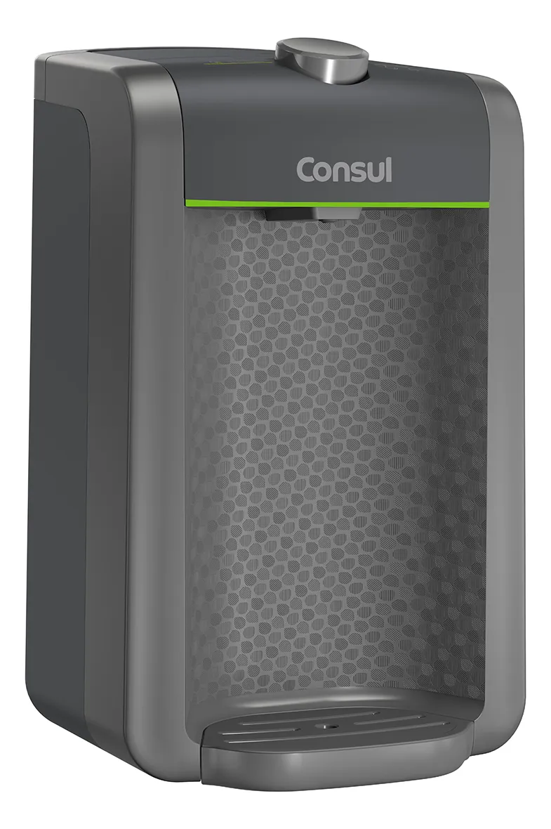 Purificador De Água Consul Cpc31af Cinza Compacto Classe A Cinza-escuro Não Se...