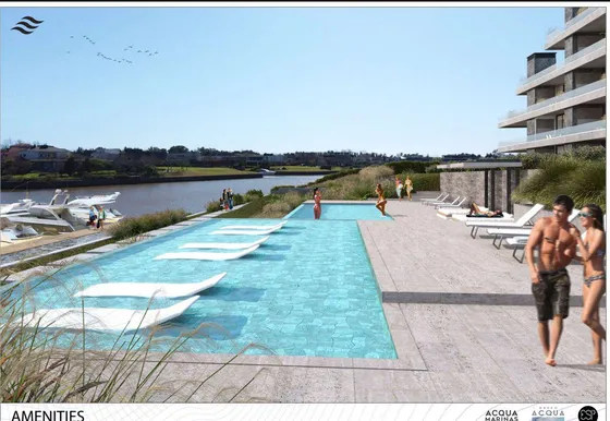 Venta Departamento 4 Ambientes En Aqua Marinas Nordelta- Bahia Grande