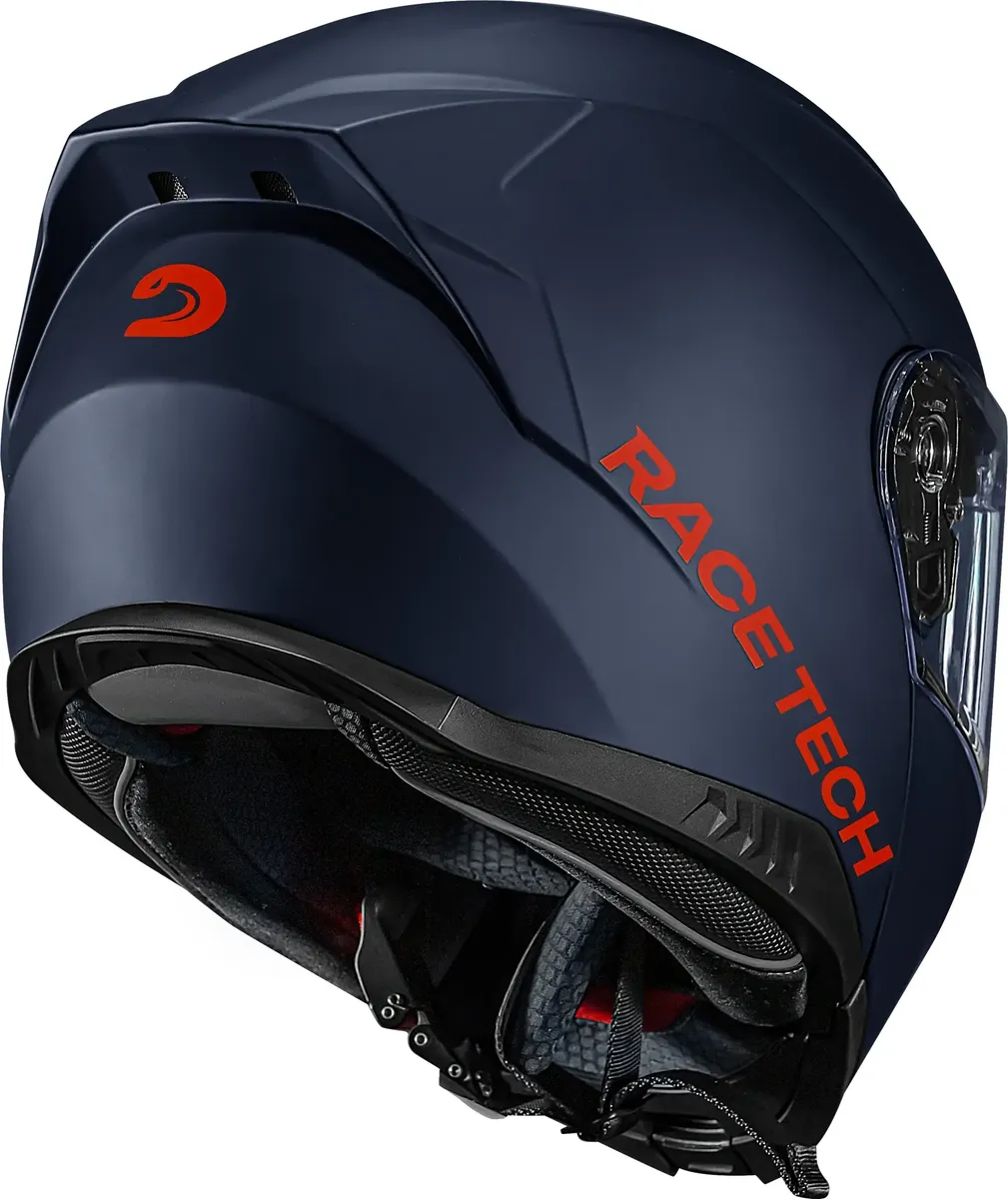 Capacete Robocop Race Tech Signal Articulado Escamoteável — foto 3