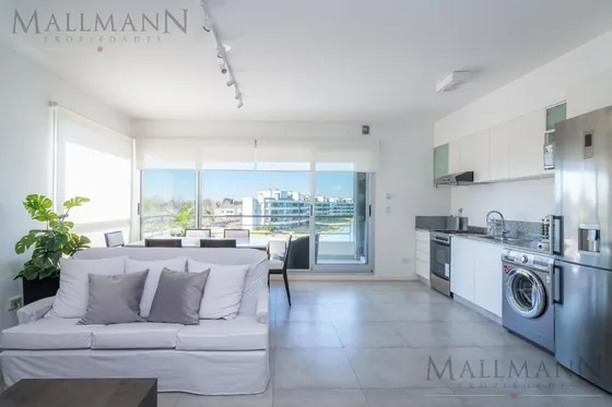 Departamento En Lagoon Pilar Alquiler Amoblado 3 Ambientes