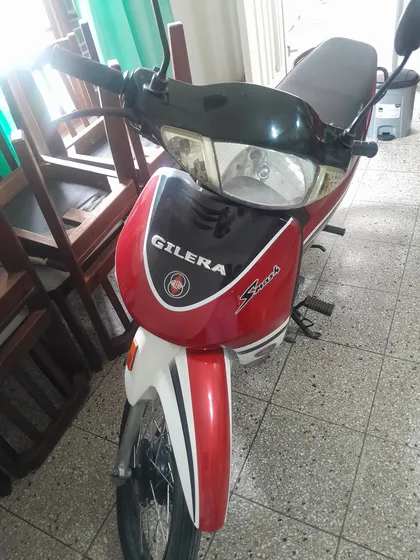 Moto Gilera Smarth 110 Modelo 2018 Color Rojo Con Negro Como