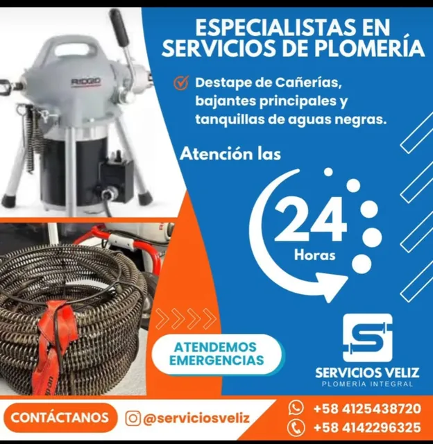 Servicios Destapad Cañeria Plomeria Caraca24 Hora02123143072