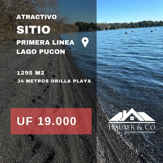 Atractivo Sitio Primera Linea Lago Secyor Los Riscos Pucon