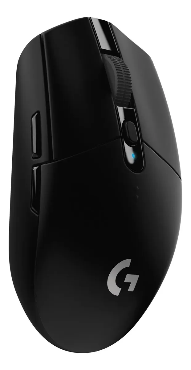 Mouse Gamer Sem Fio Logitech G305 LIGHTSPEED com 6 Botões Programáveis e Até 12.000 DPI - Preto