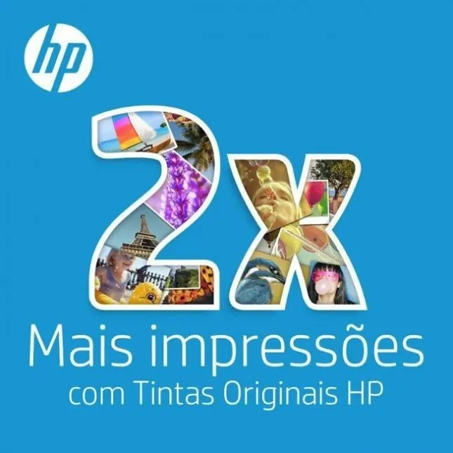 Kit Cartucho Hp 667 Preto + 667 Colorido Original 2376 2776