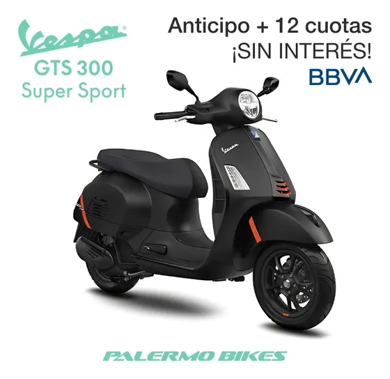 Scooter Vespa Gts 300 Supersport 2024 Palermo Bikes Oficial