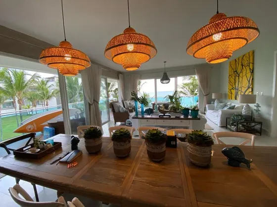 Vendo Apt. Amueblado Primera Linea De Playa En Cabarete
