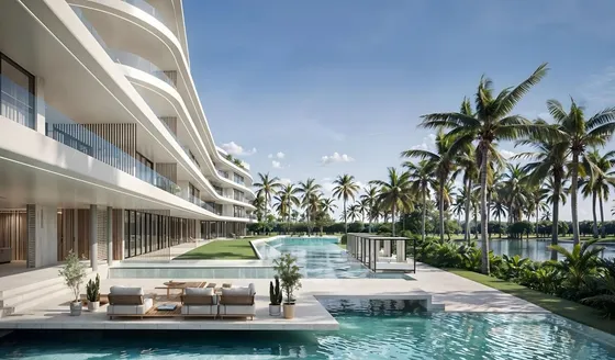 Elegant 1-bedroom Apartment With Family Room &amp; Private Terrace In Cap Cana
