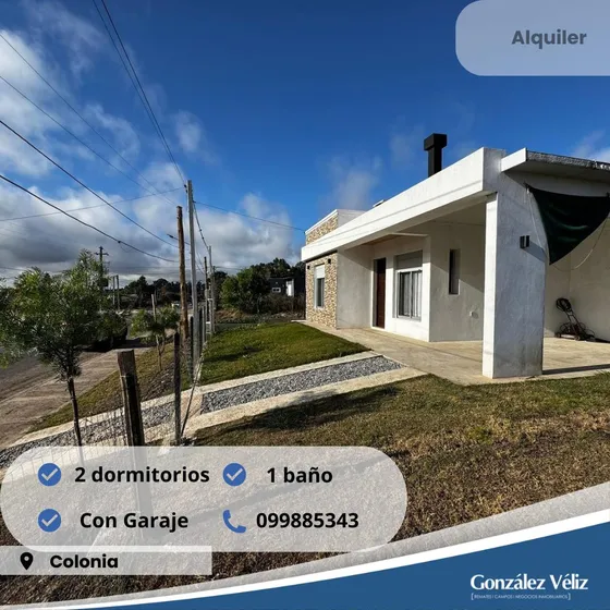 Casa A Estrenar En Colonia Del Sacramento A Sólo 4 Cuadras De Luis Alberto Herrera