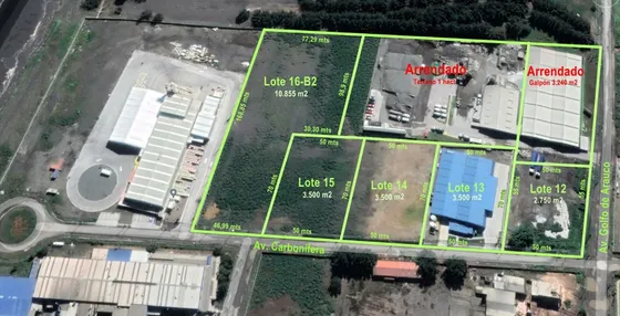 Terreno Con Excelente Ubicación Parque Industrial Coronel