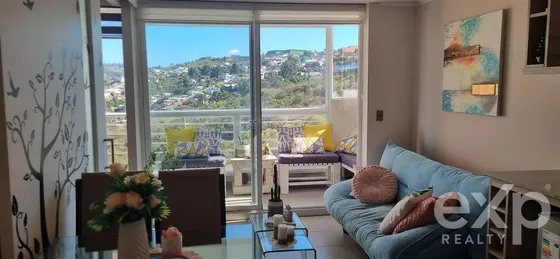Departamento En Venta De 1 Dorm. En Viña Del Mar