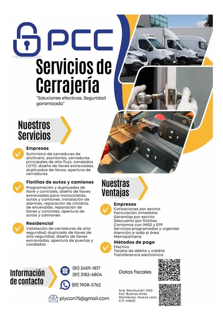 Servicios De Cerrajería Para Empresas