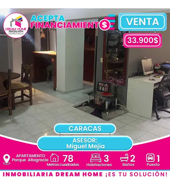 Apartamento En Venta Parque  Altagracia-centro De Caracas 