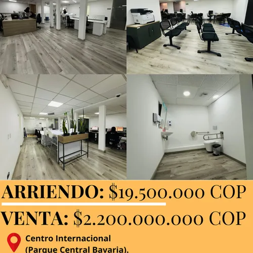Arriendo Oficina, Centro Internacional, Bogotá