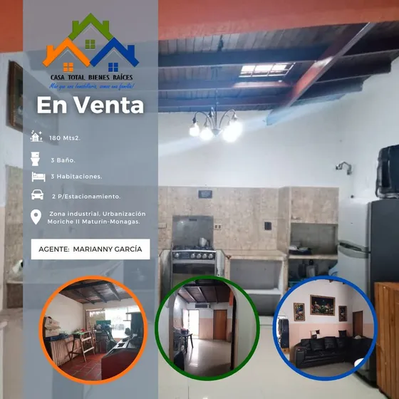Se Vende Casa En La Urbanizacion Moriche Ii