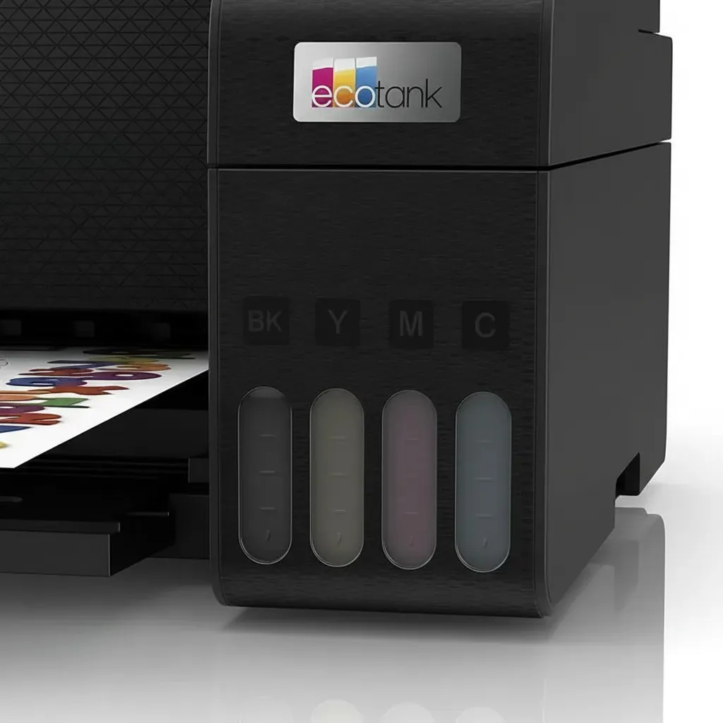 Impressora Multifuncional Cor Epson Ecotank L3250 Preto 127/220v