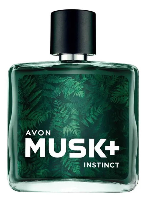 Musk+ Instinct Deo Colônia Masculina 75ml Avon