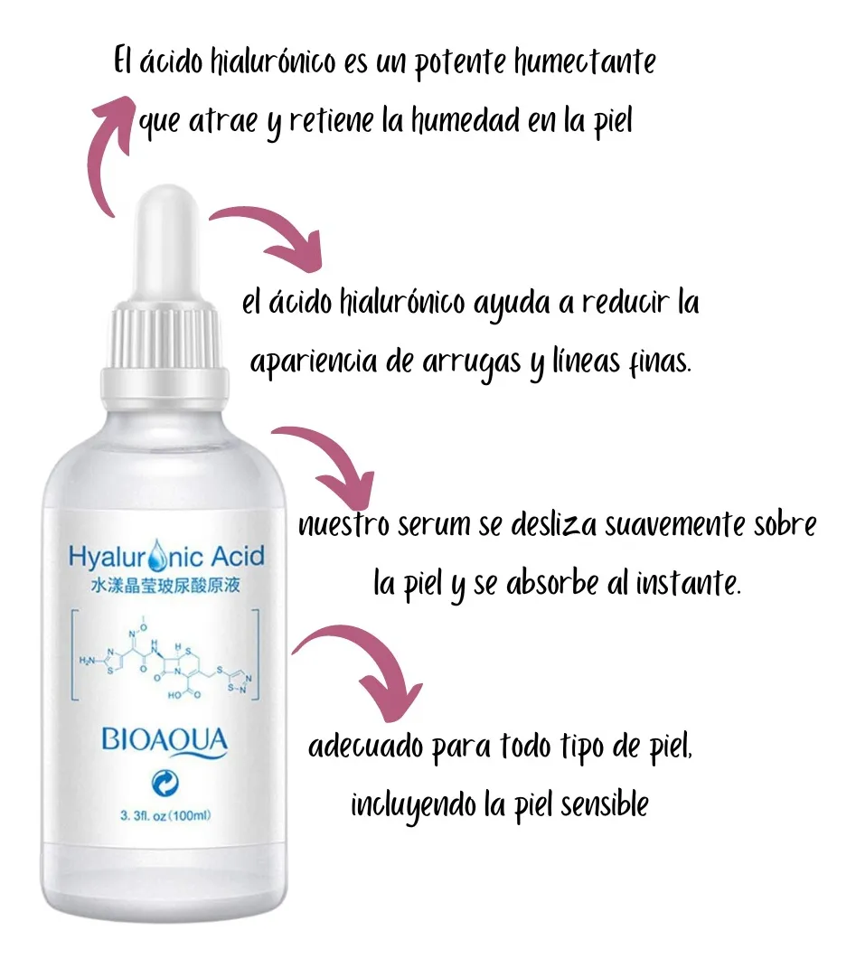 Kit X3 Serum Hialuronico Bioaqu - mL a $329