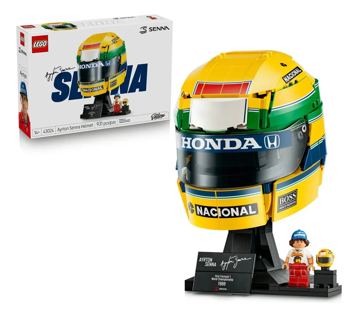 Capacete Ayrton Senna - 43024