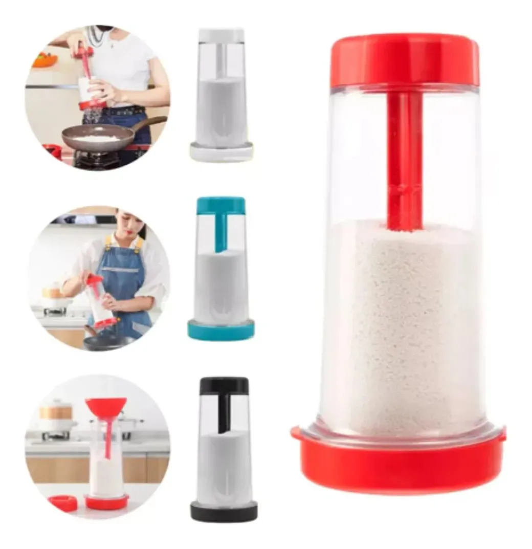 Tapioqueira Peneira Polvilhador B-max - Armazena Tapioca E Beju - 500 G - Modelo Bm-f1025