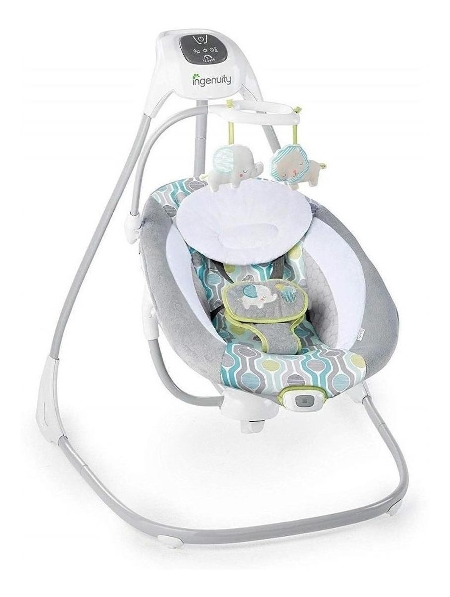Silla mecedora para bebé Ingenuity Compact soothing swing eléctrica