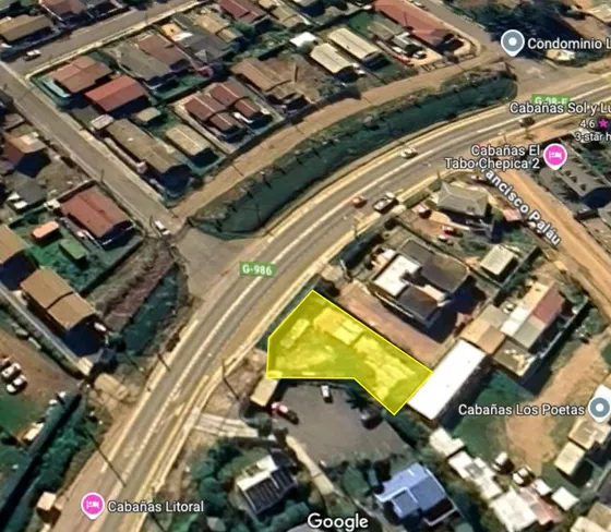 Arriendo Sitio Av. San Marcos Nº 2295, El Tabo 427m2 