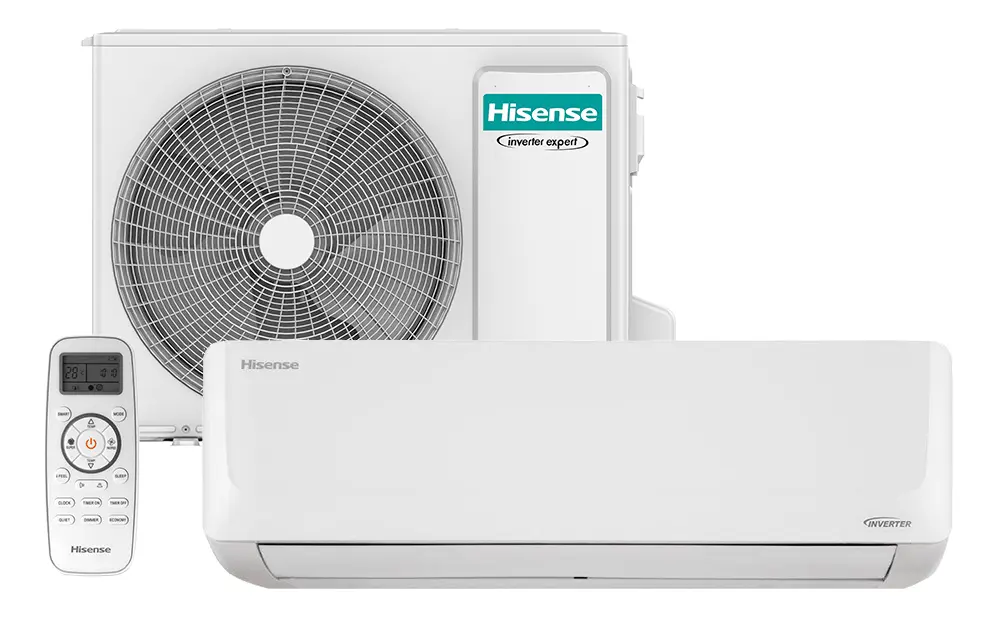 Ar Condicionado Split Hi Wall Inverter Hisense Wi-fi 12000 B Cor Branco
