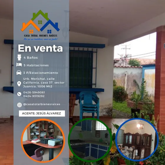 Se Vende Casa En Sector Juanico